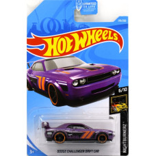 Машинка Hot Wheels Dodge Challenger Drift Car (2019 Базовая - Nightburnerz)
