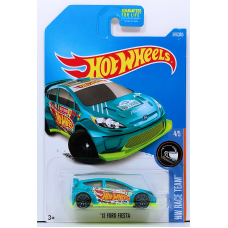 Машинка Hot Wheels '12 Ford Fiesta (2017 Базовая - HW Race Team)