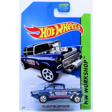 Машинка Hot Wheels '55 Chevy Bel Air Gasser (2014 Базовая - HW Workshop: HW Performance)