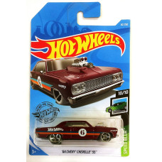 Машинка Hot Wheels '64 Chevy Chevelle SS (2019 Базовая - Speed Blur)