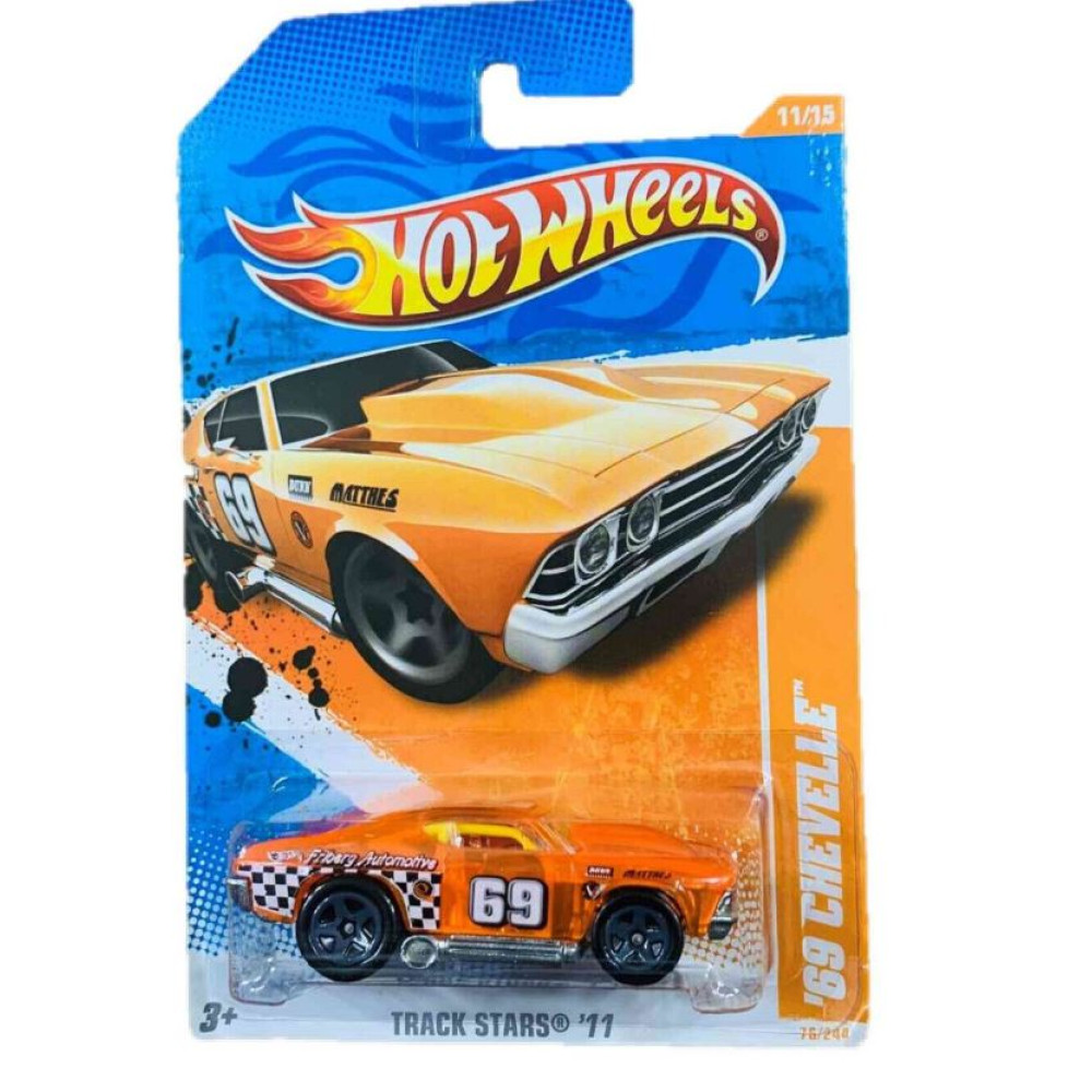 Машинка Hot Wheels '69 Chevelle (2011 Базовая - Track Stars)