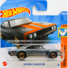Машинка Hot Wheels '69 Dodge Charger 500 (2022 Базовая - Muscle Mania)
