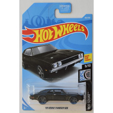 Машинка Hot Wheels '69 Dodge Charger 500 (2019 Базовая - Rod Squad)