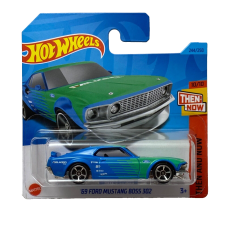 Машинка Hot Wheels '69 Ford Mustang Boss 302 (2023 Базовая - Then and Now)