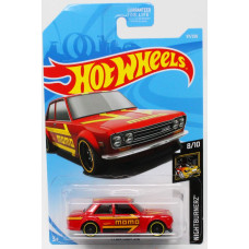 Машинка Hot Wheels '71 Datsun 510 (2019 Базовая - Nightburnerz)