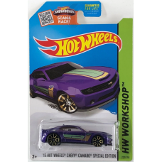 Машинка Hot Wheels 2013 Hot Wheels Chevy Camaro Special Edition (2015 Базовая - HW Workshop: Muscle Mania)