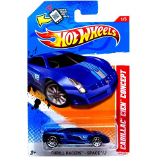 Машинка Hot Wheels Cadillac Cien Concept (2012 Базовая - Thrill Racers: Space)