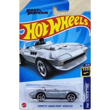 Машинка Hot Wheels Corvette Grand Sport Roadster (2023 Базовая - HW Screen Time)