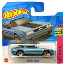 Машинка Hot Wheels DMC DeLorean (2023 Базовая - HW: The '80s)