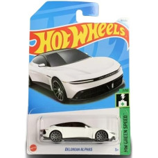 Машинка Hot Wheels DeLorean Alpha5 (2024 Базовая - HW Green Speed)