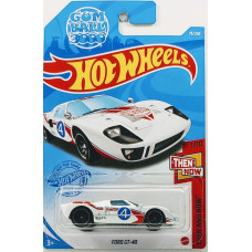 Машинка Hot Wheels Ford GT-40 (2021 Базовая - Then and Now)