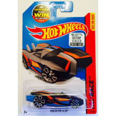 Машинка Hot Wheels Prototype H-24 (2015 Базовая - HW Race: HW Race Team)