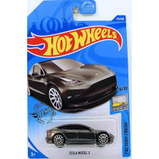 Машинка Hot Wheels Tesla Model 3 (2020 Базовая - Factory Fresh)