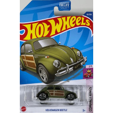 Машинка Hot Wheels Volkswagen Beetle (2022 Базовая - Compact Kings)