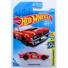 Машинка Hot Wheels '68 Mercury Cougar (2018 Базовая - HW Speed Graphics)