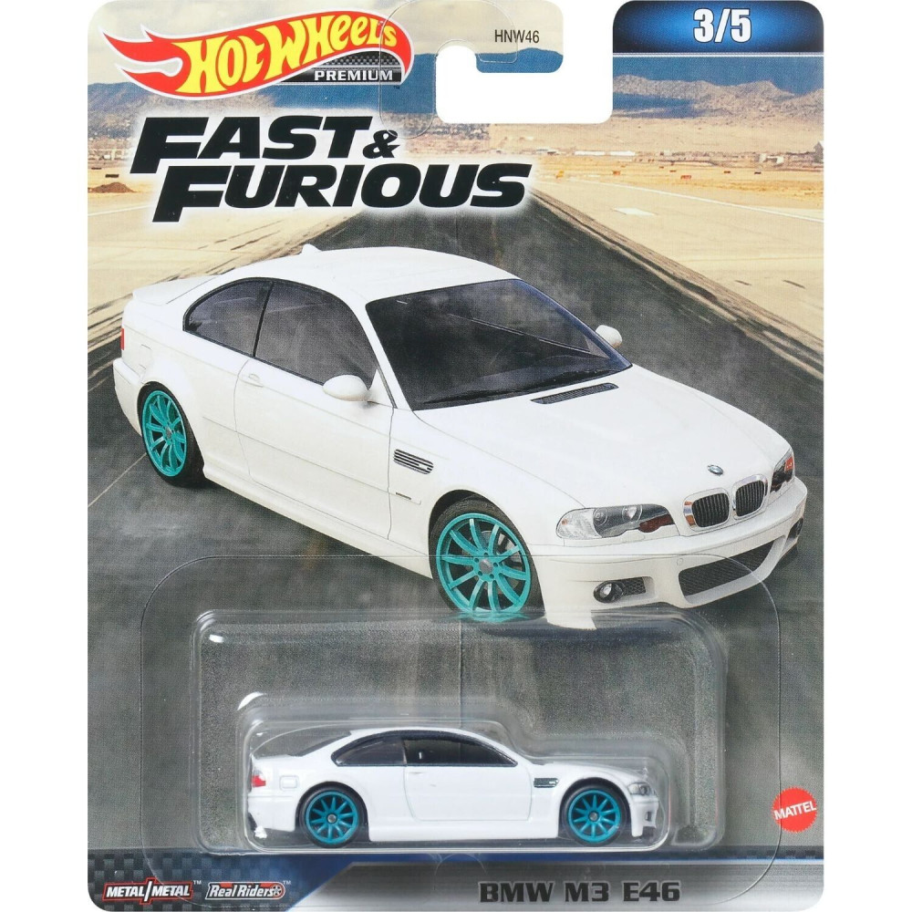 Машинка Hot Wheels BMW M3 E46 (2023 Fast & Furious Premium - Mix 3)