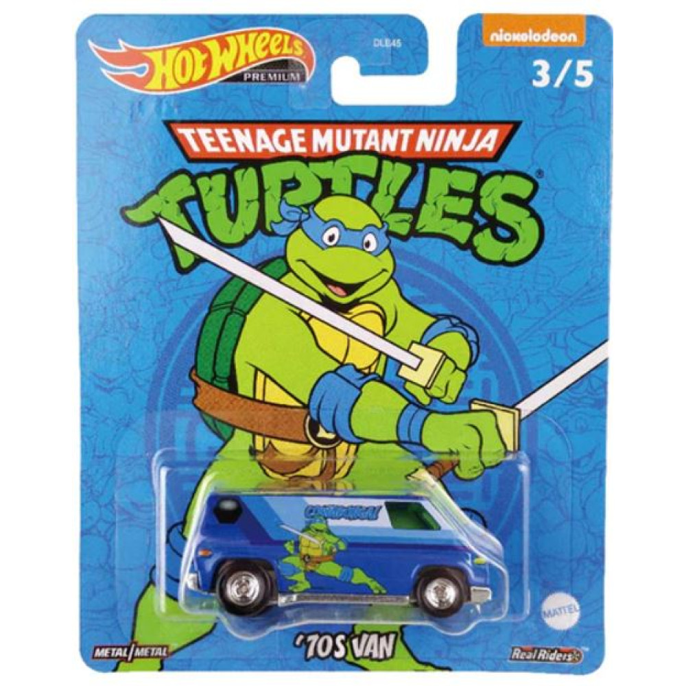 Машинка Hot Wheels '70s Van (2022 Pop Culture - Teenage Mutant Ninja Turtles)