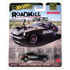 Машинка Hot Wheels Custom '71 Datsun 240Z ("Rotsun") (2024 Pop Culture - Roadkill)