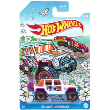 Машинка Hot Wheels '17 Jeep Wrangler (2023 Специальные серии - Spring)