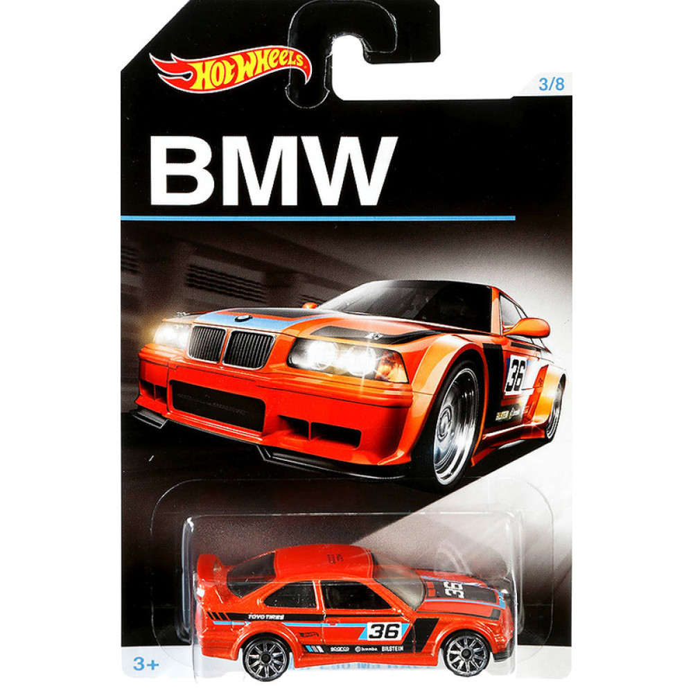 Машинка Hot Wheels BMW E36 M3 Race (2016 Специальные серии - BMW)