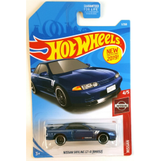 Машинка Hot Wheels Nissan Skyline GT-R (BNR32) (2019 Базовая - Nissan)
