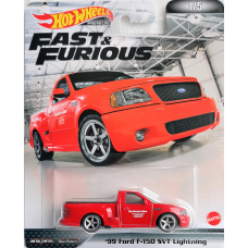 Машинка Hot Wheels '99 Ford F-150 SVT Lightning (2022 Fast & Furious Premium - Mix 3)