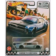 Машинка Hot Wheels Custom '70 Chevy Nova (2021 Boulevard - Mix 3)