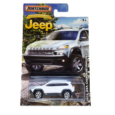 Машинка Matchbox 2014 Jeep Cherokee Trailhawk (2016 Специальные серии - Jeep 75th Anniversary)