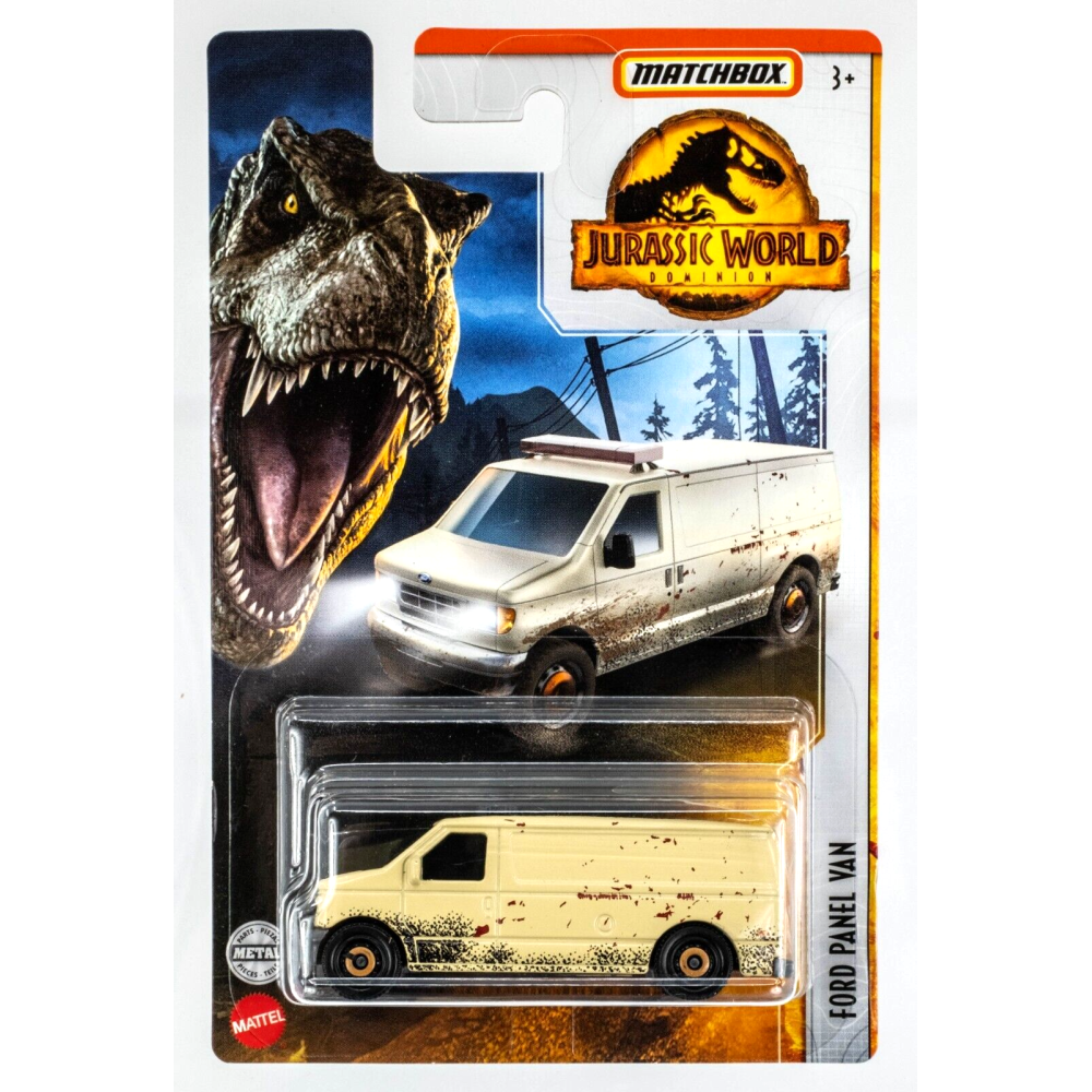 Машинка Matchbox Ford Panel Van (2022 Специальные серии - Jurassic World Dominion)