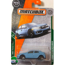 Машинка Matchbox '17 Honda Civic Hatchback (2018 Базовая - MBX Road Trip)