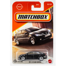 Машинка Matchbox 2016 Nissan Sentra (2024 Базовая - MBX City)