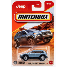 Машинка Matchbox Jeep Cherokee Trailhawk (2025 Базовая - MBX Adventure)