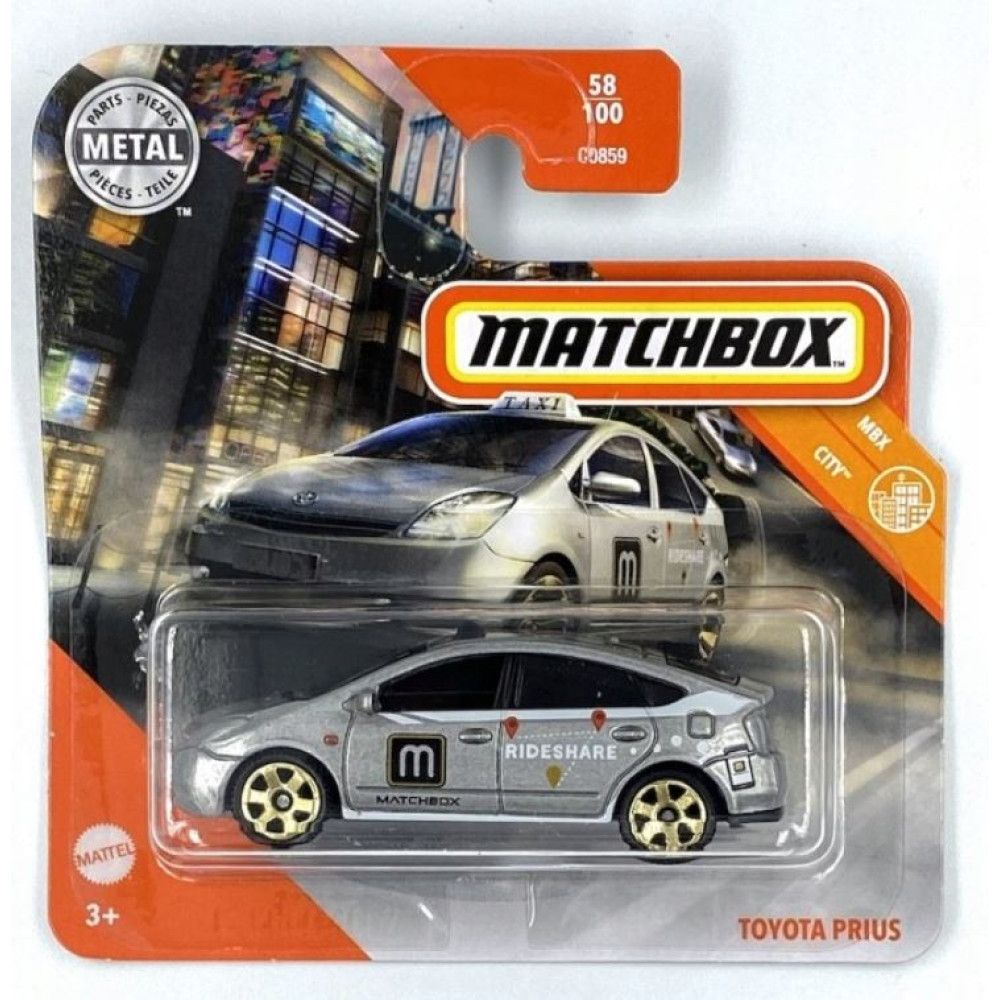 Машинка Matchbox Toyota Prius (2020 Базовая - MBX City)