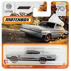 Машинка Matchbox 1966 Dodge Charger (2023 Базовая - MBX Highway)